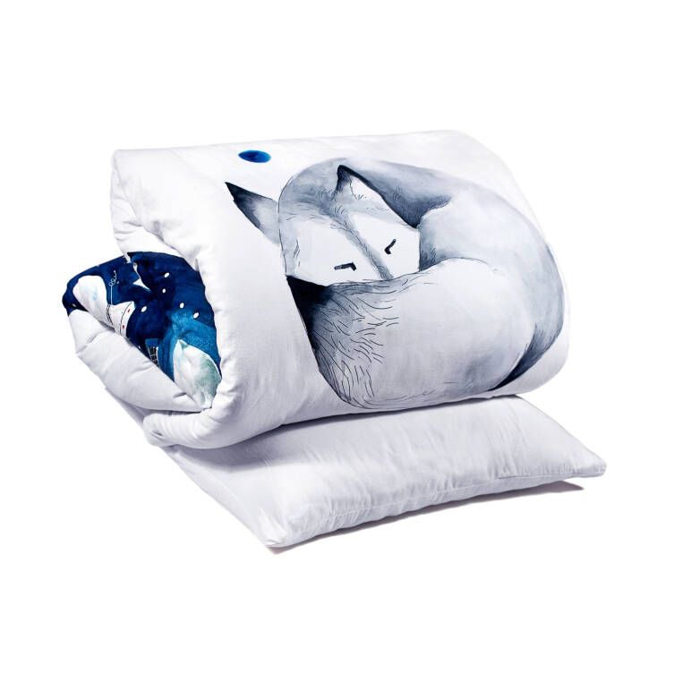 SLEEPY WOLF - childrens bedlinen set